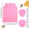 3 Packs 7 Cavity Bumble Bee Silicone Mold Honeycomb Bees Silicone Chocolate Molds Silicone Bee Fondant Mold Beehive Silicone Baking Molds Bee Candy Silicone Mold Honeycomb Bee