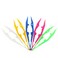 JCBIZ 10pcs Perler Bead Tweezers Plastic Toy Clip 110x25mm Baby Tweezers Toy Clip for Perler Beads Kids Handmade DIY Crafts