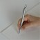 Uni Shift Pipe Lock Drafting Pencil 03 mm Silver Body with Light Blue Accent M3101026