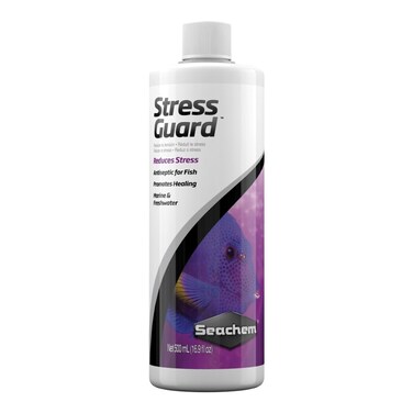 Seachem StressGuard Slime Coat Protection  Stress and Toxic Ammonia Reducer 500 ml