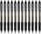 DongA Anyball Retractable Ballpoint Pens 14mm Bold Point Ballpen 12 Count 1 Pack  Black 12 Count Pack of 1