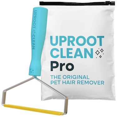 Uproot Cleaner Pro Pet Hair Remover  Special Dog Hair Remover Multi Fabric Edge and Carpet Scraper by Uproot Clean  Cat Hair Remover for Couch Pet Towers  Rugs  Gets Every Hair