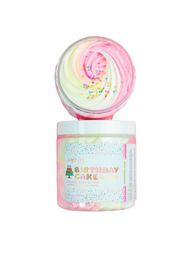 AMNH Skin Care Whipped Body Butter  Birthday Cake 8 Fl Oz Pack of 1