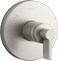 Components RiteTemp shower valve trim with Lever handle