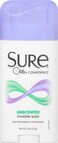 Sure Deodorant Invisible Solid Unscented  26 oz