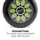 Ecolution Easy to Clean Comfortable Handle Even Heating Dishwasher Safe Pots 95Inch Fry Pan Black