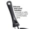 Ecolution Easy to Clean Comfortable Handle Even Heating Dishwasher Safe Pots 95Inch Fry Pan Black