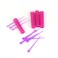 300Pcs Plastic Hair Roller Picks Pin Hair Curler Roller Pin Hairdressing Tool for Hair Curling Styling Accessories Random Color