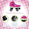 CHICAGO Skates Pulse Light Up Quad Skates Womens Adult Sizes Pink 3 CRS71003