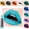 Kilshye Matte Lipstick Hight Pigment Lipsticks Long Lasting Lip Stick Waterproof Lips Gloss Cream Lipgloss Makeup for Women and Girls Pack of 1 E Blue 21
