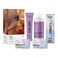 IGK Permanent Color Kit COPPER COLA  Dark Coppery Blonde 7C  Easy Application  Strengthen  Shine  Vegan  Cruelty Free  Ammonia Free  475 Oz