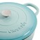 Crock Pot Artisan Enameled Cast Iron Braiser WLid 5Quart Aqua