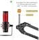 For Hyperx Quadcast Boom Arm Boom Scissor Arm For Hyperx Quadcast S Professional Adjustable Mic desk mount Stand Compatible With RGB USB Condenser Microphone Hyperx Solocast By YUZUHOME