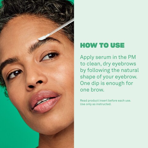 Babe Original Brow Serum For Thicker Looking Eyebrows  Brow Serum with Peptides Castor Oil Biotin Repairing Amino Acids  3mL size