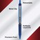 Pilot Precise V5 RT Refillable  Retractable Rolling Ball Pens Extra Fine Point 05 mm Blue Pack of 12