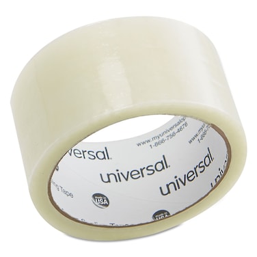 Universal General Box Sealing Tape 48mm x 50m 3Inch Core Clear  1Roll 61000