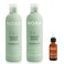 NOAH Yal Hyaluronic Acid Hair Care Set  Moisturizing Shampoo Conditioner  Serum  CrueltyFree Fortifying  Detangling  85 floz 250ml Each  Hair Serum 20ml