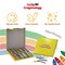 Lucky Art 20 Sets of 4 Packs 80 count Standard Size Crayons  Mini Crayon Packs NonToxic Crayons Crayons in bulk for Kids Party Favors School Supplies for Teachers  Travel Crayons