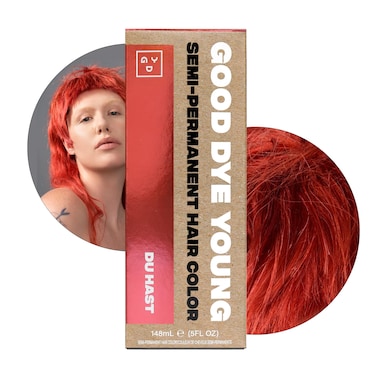Good Dye Young Semi Permanent Hair Dye Du Hast Pink  UV Protective Temporary Hair Color Conditioning Pink Hair Dye PPD Free Lasts 1524 Washes Vegan  CrueltyFree