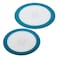 Rachael Ray Tools and Gadgets Silicone Suction Lid Set 2 Piece Teal