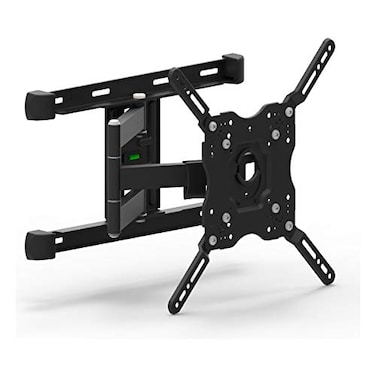 Furrion UniversalOutdoor Full Motion TV Wall Mount Bracket for LED LCD OLED Flat Screens with VESA Up to 400x400 Tilt Weatherproof Max Load 132 LBS Builtin Leveler Black  F2AA001ABBK