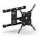 Furrion UniversalOutdoor Full Motion TV Wall Mount Bracket for LED LCD OLED Flat Screens with VESA Up to 400x400 Tilt Weatherproof Max Load 132 LBS Builtin Leveler Black  F2AA001ABBK