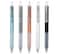 xixixiaozhu ZL8 Retractable Rolling Ball Gel Ink Pens with Soft Grip and Metal Clip 05mm Black Ink Office Pen for Men and Women 5Pack Black Ink