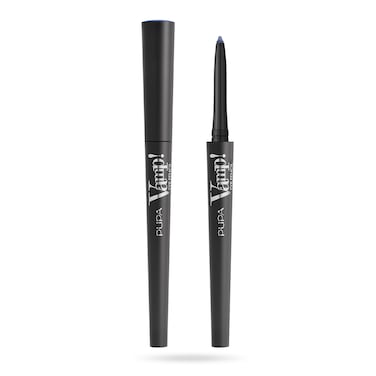 Pupa Milano Vamp Waterproof Eye Pencil 400 Midnight Blue  Rich Cream Liner Pencil to Make Eyes Pop  Long Lasting Smudge Tear Sweat and Waterproof Formula  012 oz