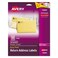 Avery 15695 Laser Labels Return Address 23Inch x134Inch 600BX Clear