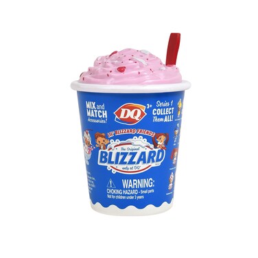 Dairy Queen Lil Blizzard Friends  Surprise Doll Inside DQ Blizzard for Girls  Kids Collectible Ice Cream Toy with Accessories  Style May Vary