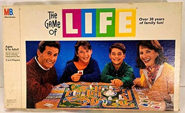 The Game of Life Board Game 1991 Edition