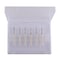 MZCMSL Flame Cuticle Drill Bit Set with Case 6pcs Pro Diamond Nail Bits for Nail Salon Manicure