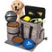 Dog Travel Bag  Dog Food Storage Containers Silicone Mat Large Collapsible Bowls  Airline Approved Dog Accessories Organizer  Dog Poop Bag Dispenser  Dog Stuff  Pet Supplies Travel Essentials