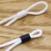 Moosth Cord Locks Plastic Toggles for Drawstrings Elastic Cord Buckles Adjuster Non Slip Stopper Black 51