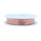 22 Gauge 999 Pure Copper Wire Dead Soft Half Round CDA 110 Made in USA  100 FT by CRAFT WIRE