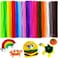 200pcs 20colors Pipe Cleaners Chenille Stems Pipe Cleaners for Crafts Pipe Cleaner Crafts Art and Craft Supplies