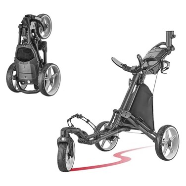Caddytek CaddyLite ONE  Swivel Version 8 Dark Grey
