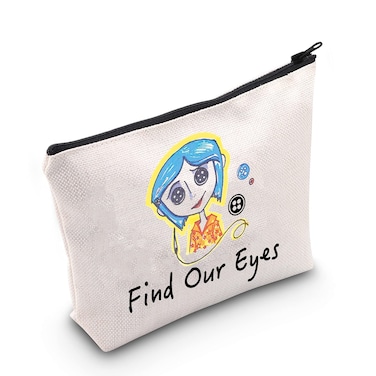 MEIKIUP Find Our Eyes The Secret Door Thriller Fantasy Cartoon Makeup Bag Gift