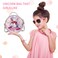 Kids Makeup Kit for Girls Unicorn Princess Pretend Play Toy Makeup Set for Toddler Girls Party Favors Toys for Little Girls age 2 3 4 5 6 7