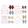 Bow Tie cookie cutter Bowtie CookieRibbon Bowknot Fondant Sugar Paste Cutter Set of 4