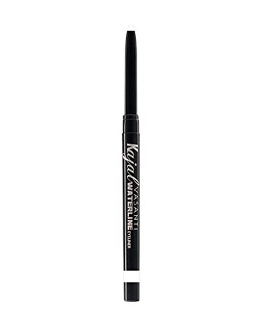 VASANTI Kajal Waterline Eyeliner Pencil  Longlasting Waterproof Smudgeproof Safe for Sensitive Eyes Waterline Eye Liner  Opthalmologist Approved and Tested White Clarifier