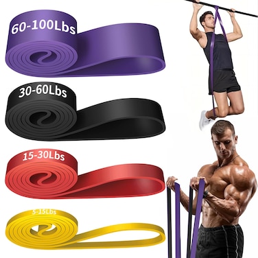 Resistance Band Pull Up Bands Pull Up Assistance Bands Workout Bands Exercise Bands Resistance Bands Set for Legs Working Out Muscle Training Physical Therapy Shape Body Men and Women1