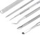6Pack Ingrown Toenail File and Lifters Professional Surgical Stainless Steel Ingrown Toenail Removal Tool Kit Manicure Treatment Pedicure Tools for Feet Under Nail Cleaner Correction Polish Pain