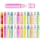 Expressions girl 24pc Roll On Lip Gloss Set with Carrying Case Glossy Lip Makeup for Kids and Teens  Fruity Flavors Non Toxic Kid Friendly Party Gift Best Friends