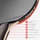 AirBlades The Peace Maker ALC  Professional Ping Pong Paddle  Carbon Fiber Table Tennis Racket Producing Maximum Spin  Control for All Levels  Hard Carry Case  Ergonomic Handle