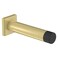 National Hardware N830528 Reed Door Stop 3 Brushed Gold with Matte Black Tip