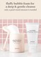 NOONI 2in1 Much Needed Facial Cleansing Kit  Whip Maker  Face Foam Cleanser  Foam Maker Remove Impurities Daily Routine for All Skin Types Stocking Stuffers Christmas Gifts Sets for Women