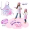 Born Toys Real Kids Baking Sets for Girls Kids Cooking Set wUnicorn Apron Ages 5  Up