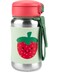 Skip Hop Toddler Sippy Cup with Straw Sparks Stainless Steel Straw Bottle Strawberry