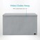 Mindspace Toy Chest for Baby Toys  Stuffed Animal Storage with Lid for Kids Playroom  Large Toy Organizer Box for Boys  Girls  Toy Bin for Living Room  The Oxford Collection Gray